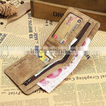 High Quality Bifold Canvas Wallet Credit Card Holder Canvas Wallet Clip photo-2