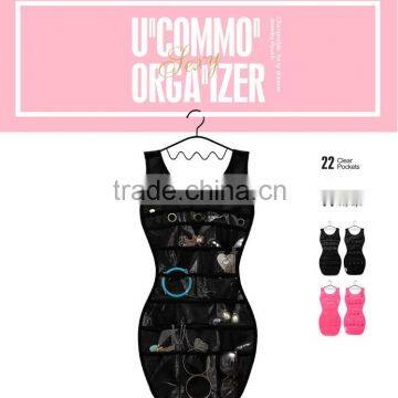 AN10 ANPHY Wanna Keep Jewelry in Cabinet? Try This Jewelry Clothes Waterproof Fabric Ring Earring Necklace Bracelet Holder photo-3