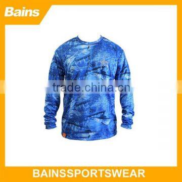 professional customize long sleeve fishing shirts dri fit