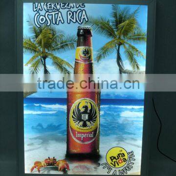Advertising aluminum snap frame LED (slim) light box