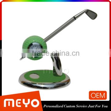 Metal Golf Shape Promotional Cheap Metal Pen Holder