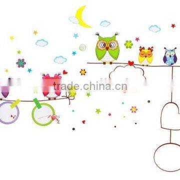 ALFOREVER Big Size Whiteboard Owl Tree Sticker,owl Tree Decals,owl Decals photo-5