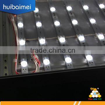 Two face emitting 24 volt wide angle ultra bright led strip lighting