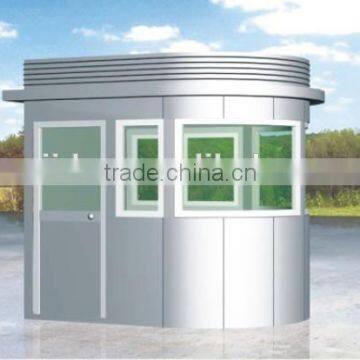 2014 Mobile prefab security booth,Nice Looking EPS Sandwich Panel kiosk booth,Low cost and beautiful prefab security booth