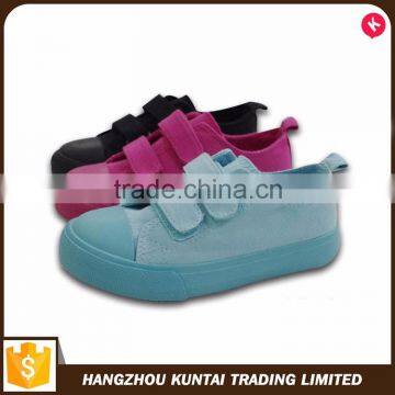 Low price guaranteed quality school canvas shoes