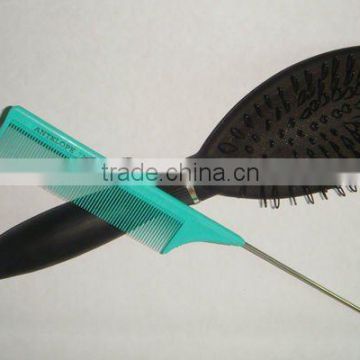 Professional plastic hair comb for hair salon