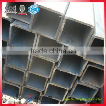 SS400 hot rolled ms hollow section square steel pipe/ tube