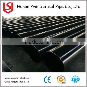 ISO9001 ERW WELD BLACK CARBON STEEL PIPE