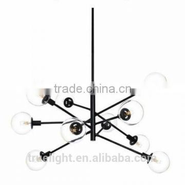 chandelier with glass ball for bar shop decor made in china