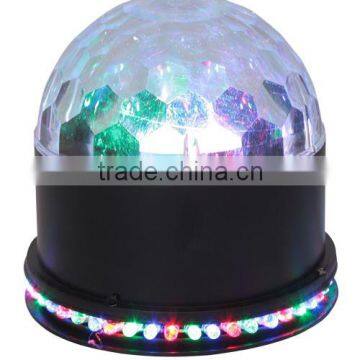 RGB LEDS Sound Actived Mini Rotating Crystal Magic Ball Stage Ceiling Lights for KTV Xmas Party Wedding Show Club Pub Disco DJ photo-2
