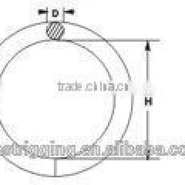 2016 New Fashion O Ring Hook 2016 Hot Sale /key Chains Stainless Steel Aisi 316 304 Welded Round Ring Nose Ring photo-6