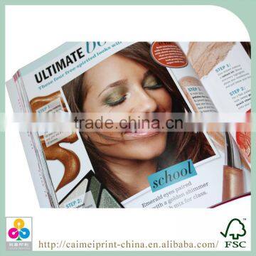 cheap color magazine met art book printing