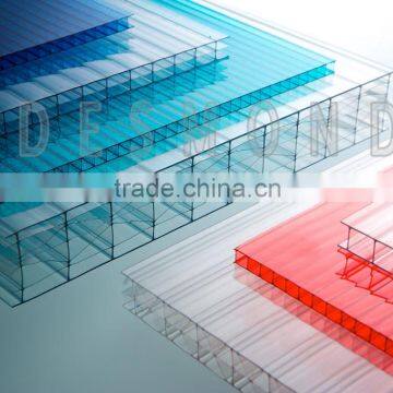 Desmond polycarbonate hollow sheet pc hollow sheet plastic Bayer material