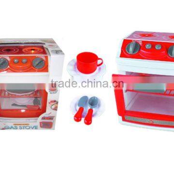 B/O Plastic Gas Stove Kitchen Play Set photo-1
