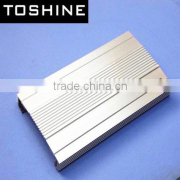 low price hot selling u shape aluminum enclosure/car amplifier shell /extrusion profile