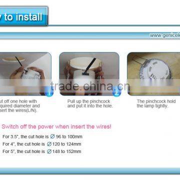 5inch LED Recessed Retrofit Downlight 16w 4000k 1300 Lumens photo-5