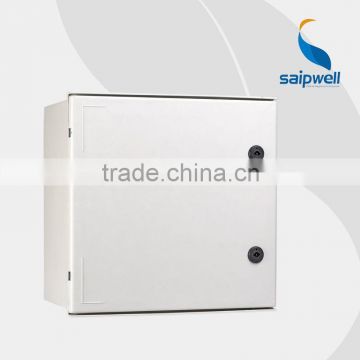 SAIP/SAIPWELL Wholesale Customized Waterproof Enclosure SMC Fiberglass Box with Steel Mounting Plate