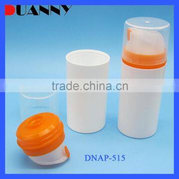 Hot Sale Beautiful Cosmetic Packaging plastic Airless Pump Bottles