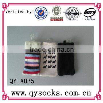 cotton material knitted mobile phone case