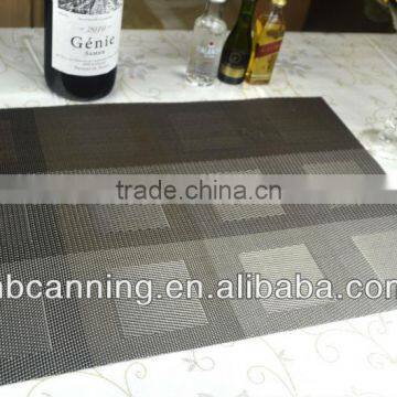 placemats pvc,pvc placemats vinyl placemats,pvc weave placemats