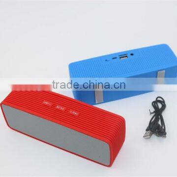 Square shape portable bluetooth speaker micro digit product