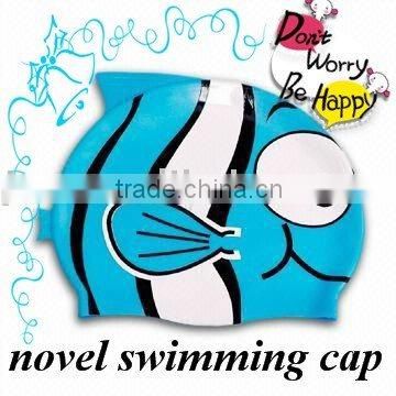 Fish swimming cap