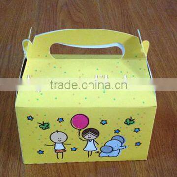 Paperboard Paper Type and Food Industrial Use Paper Box Packaging With Ribbon