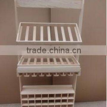 Good quality wooden wine rack for sale