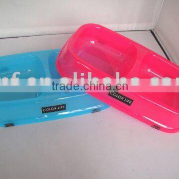 plastic cat food feeder