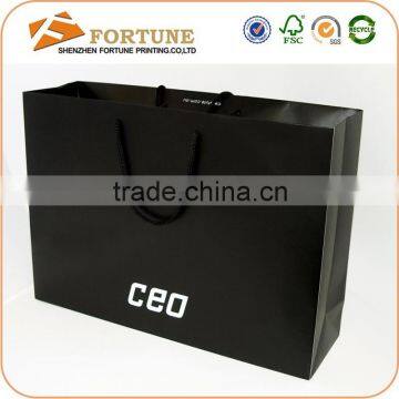 Wholesale Recycle Custom Kraft Brown Paper Bag With Handle