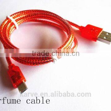 usb data cablecolorful micro perfume cable micro download usb data cable