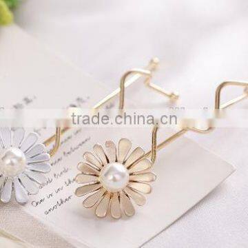 New Fancy Decorative Flower Beaded Hair Bobby Pins Hair Clip photo-2