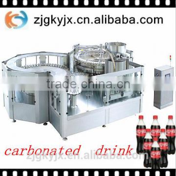 Automatic 3-in-1 orange juice/carbonated drinks filling machine/equipment/machinery