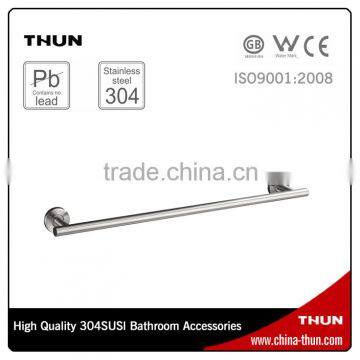 Unique Stainless Steel Round Wall Mounted Single Layer Towel Rack
