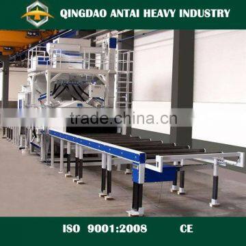 Q69 series shot blasting machine/shot blast machine for steel plate and H beam