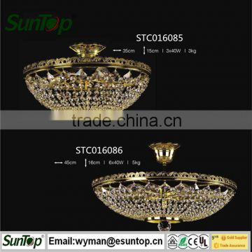 2016 modern crystal chandelier wedding cake stand with Energy Saving