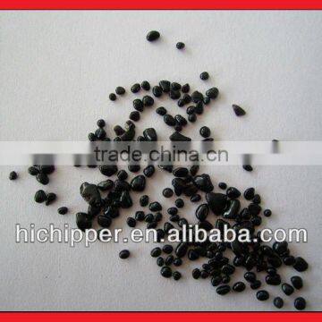 Hi Chipper black glass beads