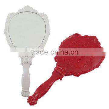 Foldable handheld mirror /plastic princess hand mirror