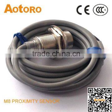 Hall Effect Transducer SR18-10DP Magnetic Sensor 10mm PNP NO Hall Proximity Sensor photo-2