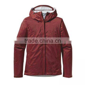 Hooded waterproof cheap windbreaker jacket