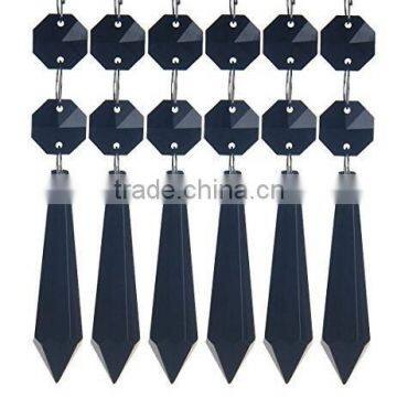 Crystal Icicle Prisms Chandelier Drop Pendants Lamp Candelabra Parts photo-3
