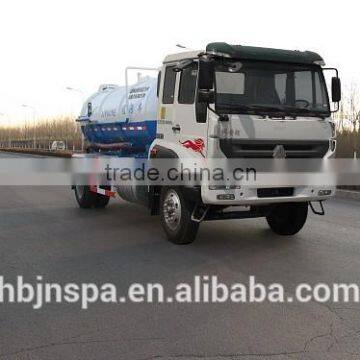 2014 CHINA ZHONGQI 9000L new sewage suction truck