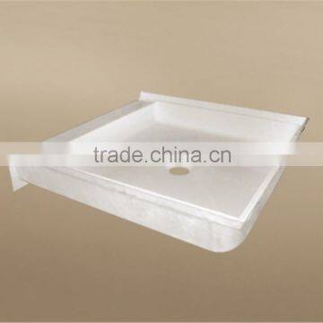 Cupc Alcove Base,square Acrylic Shower Base,three Alcove Tile Flange Base