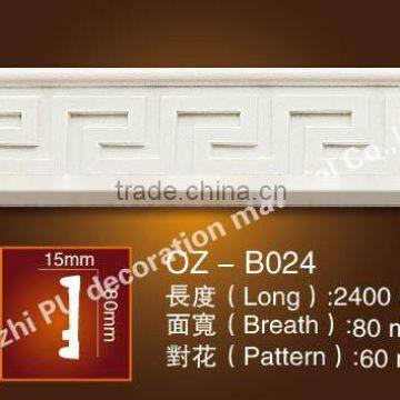 PU Carved panel moulding / cornice/Home&Interior decoration