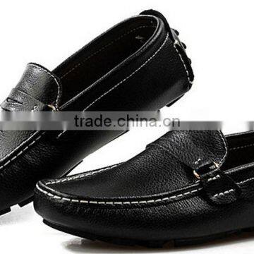 2016 Factory Price Loafers Shoes Slip on Leather Shoes for Men