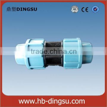 PP compression pipe fitting dimension for pipe coupling