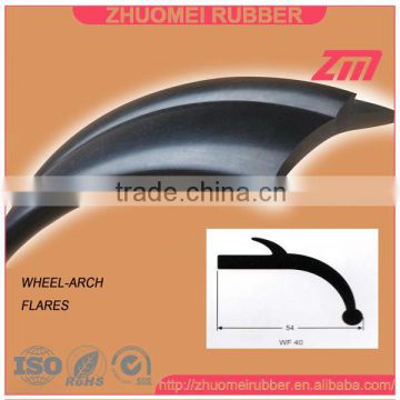 mud guard rubber flare for trucks