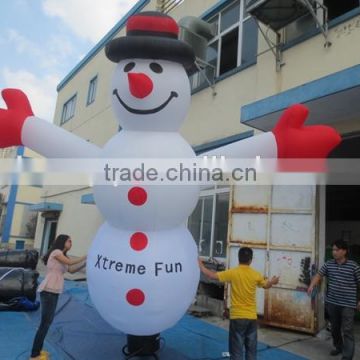 PVC or oxford inflatable snowman for christmas HZT033