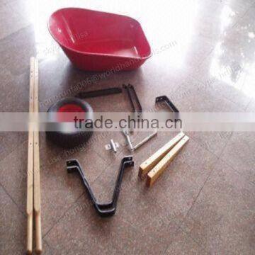HRF Plastic Tray Wooden Handle Wheelbarrow WH6600S photo-3