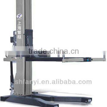 2.5ton movable single post lift